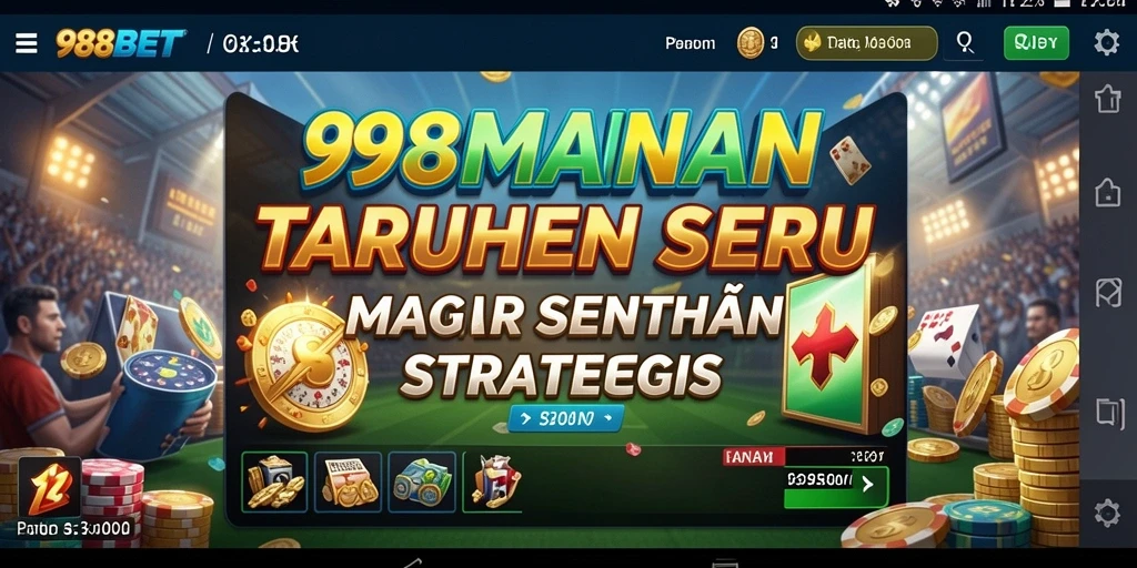 Tangkapan layar gameplay 988BET yang menunjukkan keseruan taruhan.