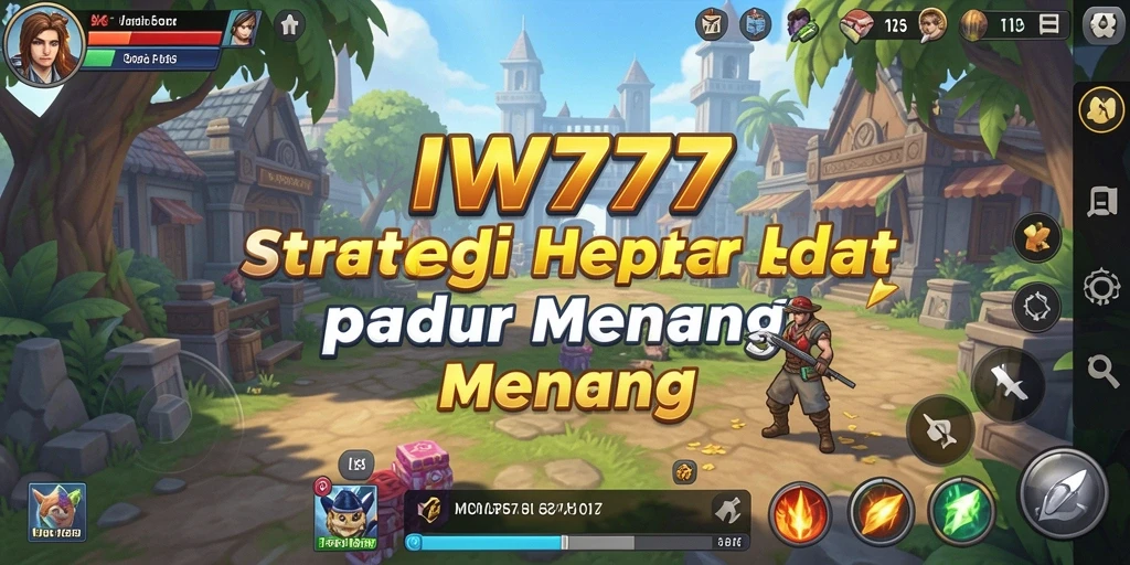 Tampilan gameplay IW777 yang intens dan strategis.