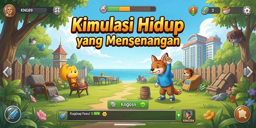 Tampilan gameplay mendalam dari KNO89 yang menawan.