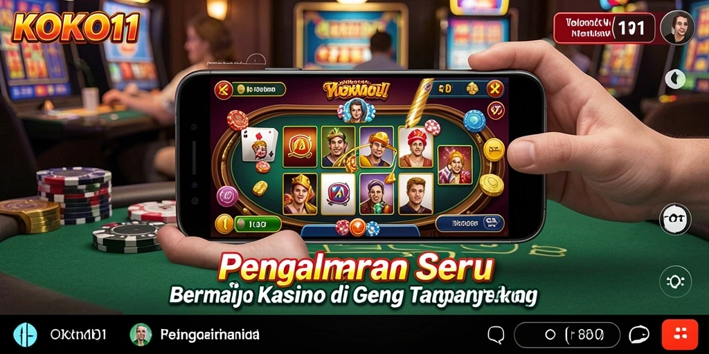 Gambaran gameplay seru di KOKO11 dengan grafik memukau.