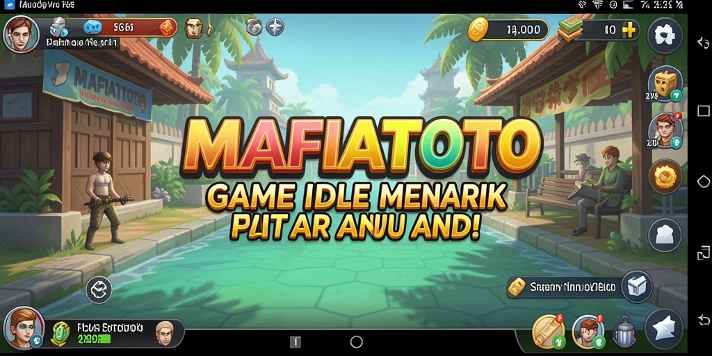 Tampilan gameplay MAFIATOTO dengan elemen Idle yang menarik.