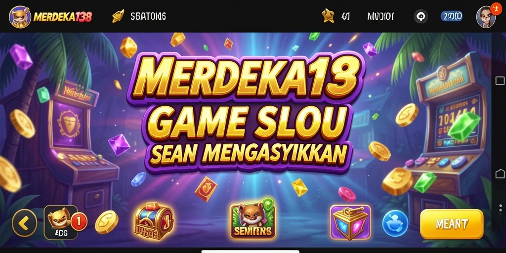 Tampilan gameplay seru dari aplikasi slot MERDEKA138.