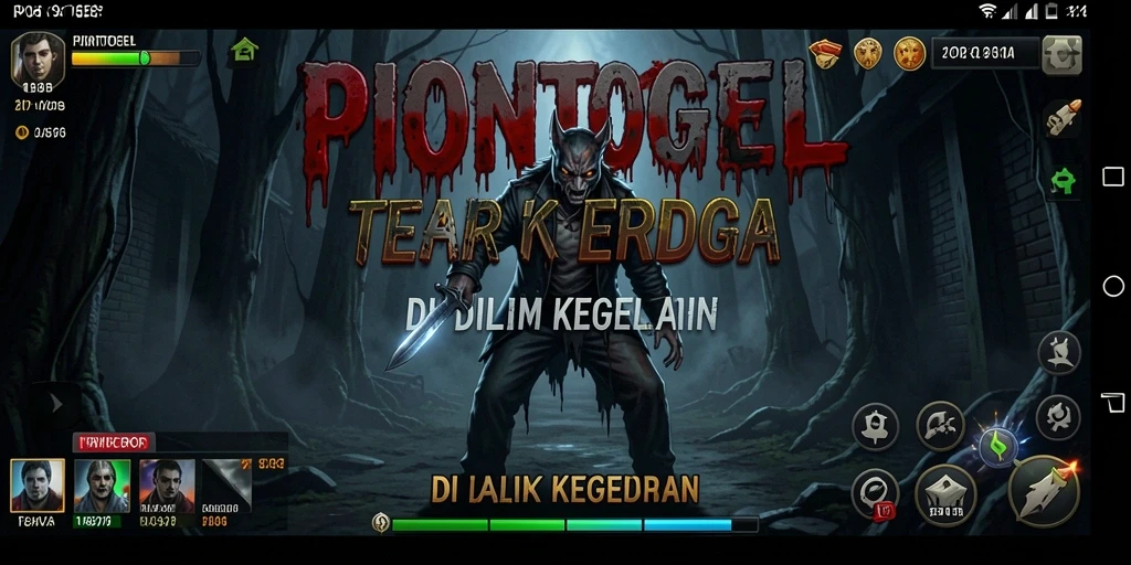 Tangkapan layar menampilkan suasana mencekam di PIONTOGEL.
