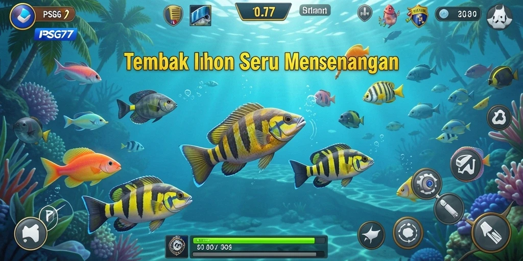 Gameplay seru dengan grafis Tembak Ikan yang memukau.