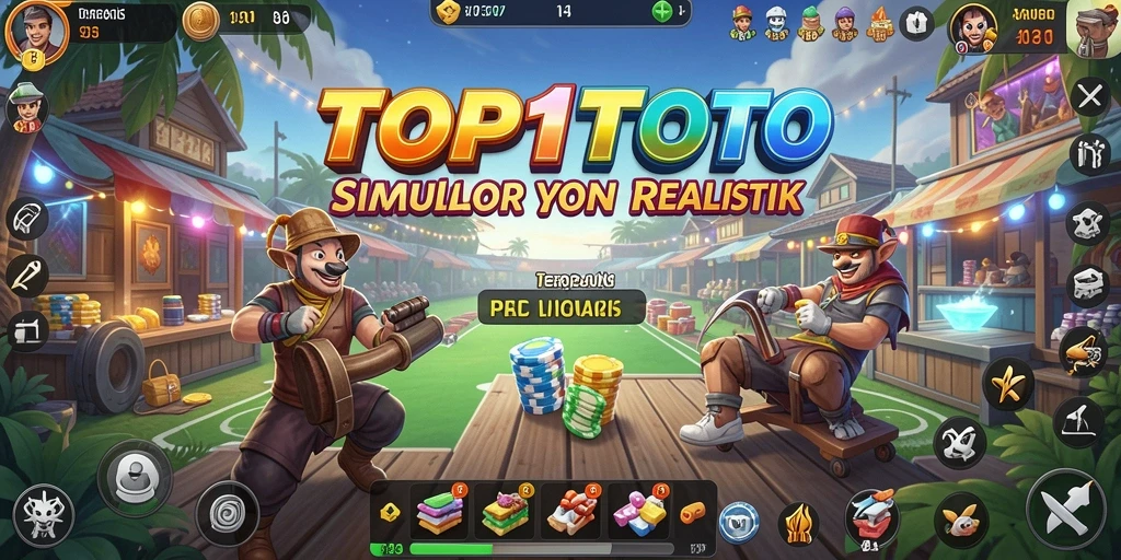Gameplay TOP1TOTO yang menampilkan simulasi yang mendalam dan interaktif.