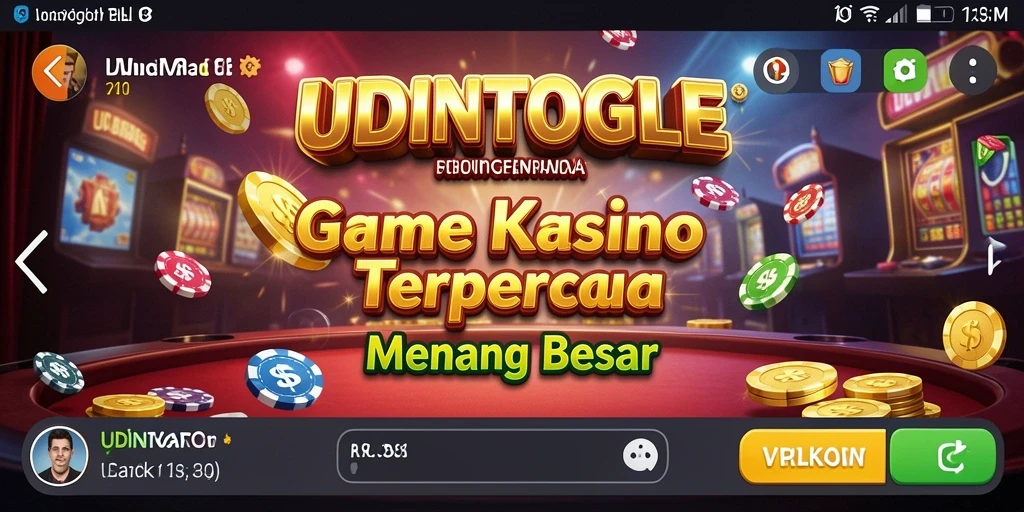Tampilan menarik dari gameplay Kasino di UDINTOGEL yang mengasyikkan.