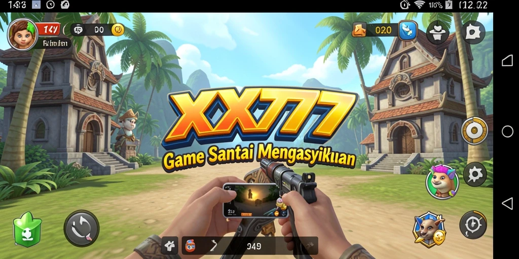 Tampilan seru gameplay XXX777 dengan tantangan menarik.